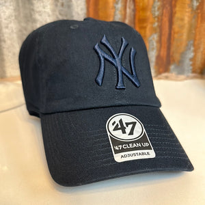 MLB CLEAN UP CAP-NVY ON NVY