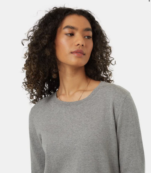 Highline Fine Gauge Sweater- grey