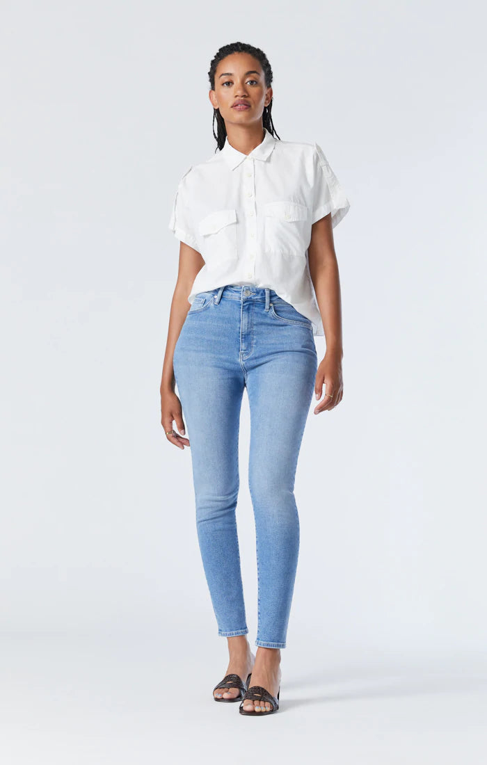 Super high best sale skinny jeans