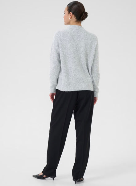 Roxy Pullover - Light Grey Melang