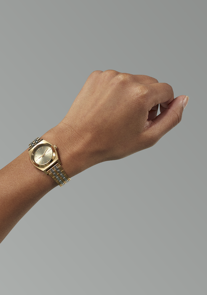 Small Time Teller - Light Gold/Silver/White