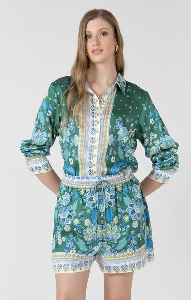 Gracie Button Front Blouse
