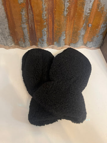Teddy Mittens - Black