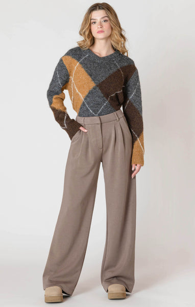 KENNEDY WIDE LEG KNIT TROUSER
