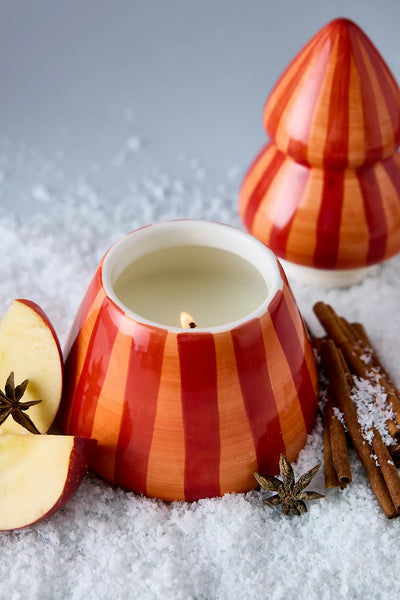 Cabana Christmas Striped Tree - Spiced Apple 9oz