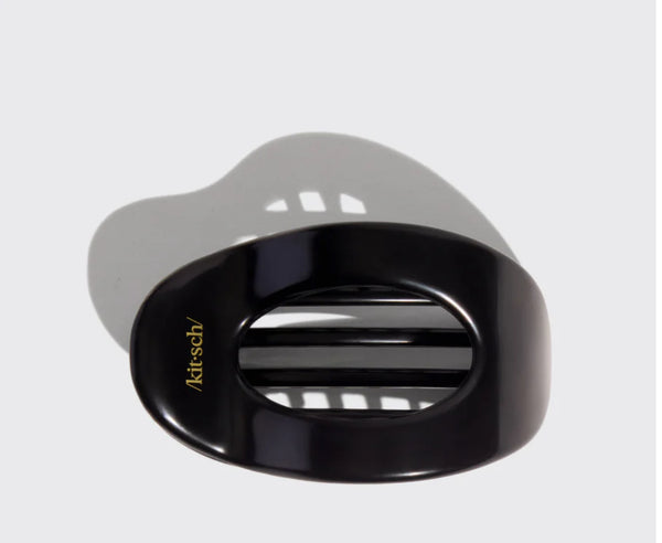 Black Flat Cloud Clip - Medium