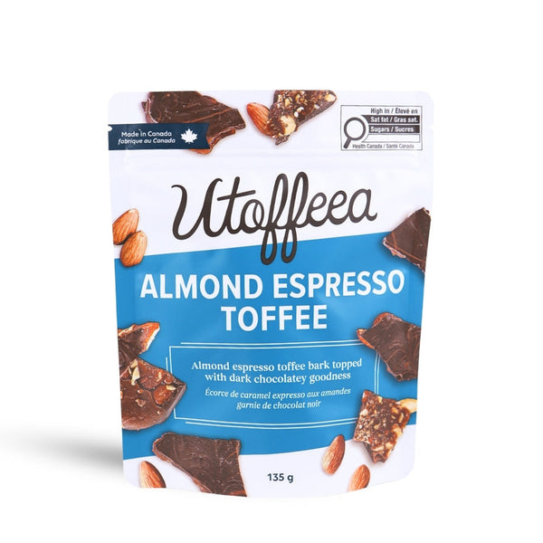 Almond Espresso Toffee - 135g Bag