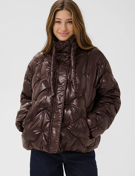Drakie Short Jacket - Coffee Bean
