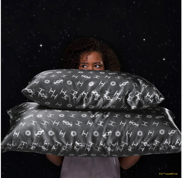 Star Wars™ & Kitsch Satin Pillowcase in Galactic Empire