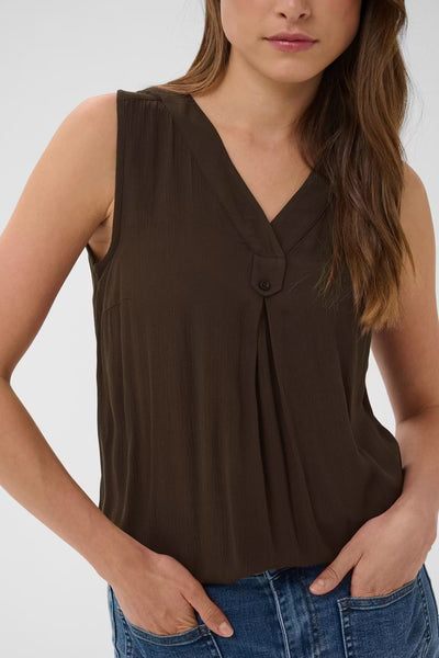 Ciara Amber Blouse - Coffee Bean