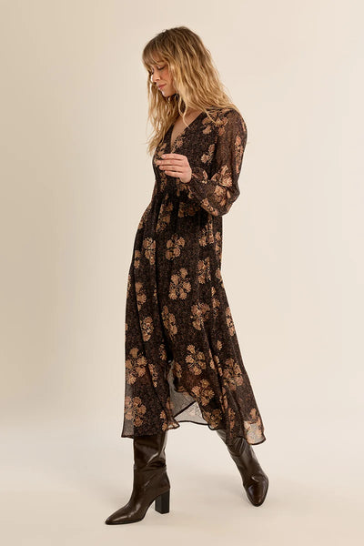 CoriAnne Dress - Chocolate Apolline