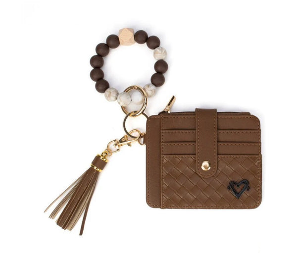 CALGARY VEGAN LEATHER BRACELET CARD CASES