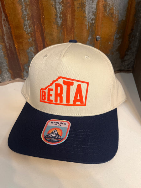 Berta Classic Snapback Hats | Warlock Lid Co | Adjustable Trucker Cap
