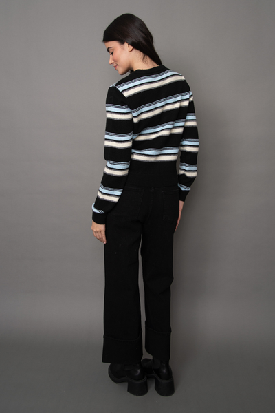 Iolanta Long Sleeve Crew - Black