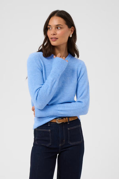 Niel Crewneck Pullover - Provence Melange