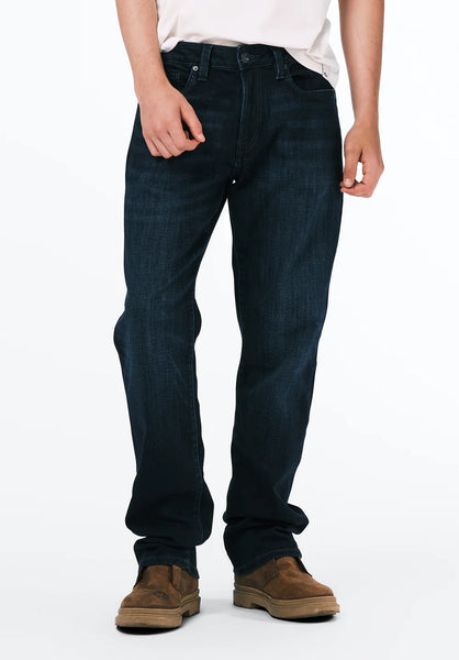 Relaxed Straight Driven Men's Jeans in Authentic Indigo