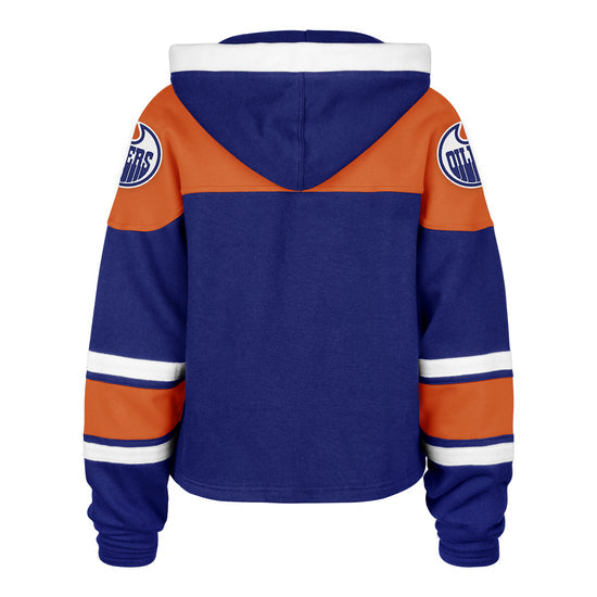 Cropped Oilers Lacer Hoodie