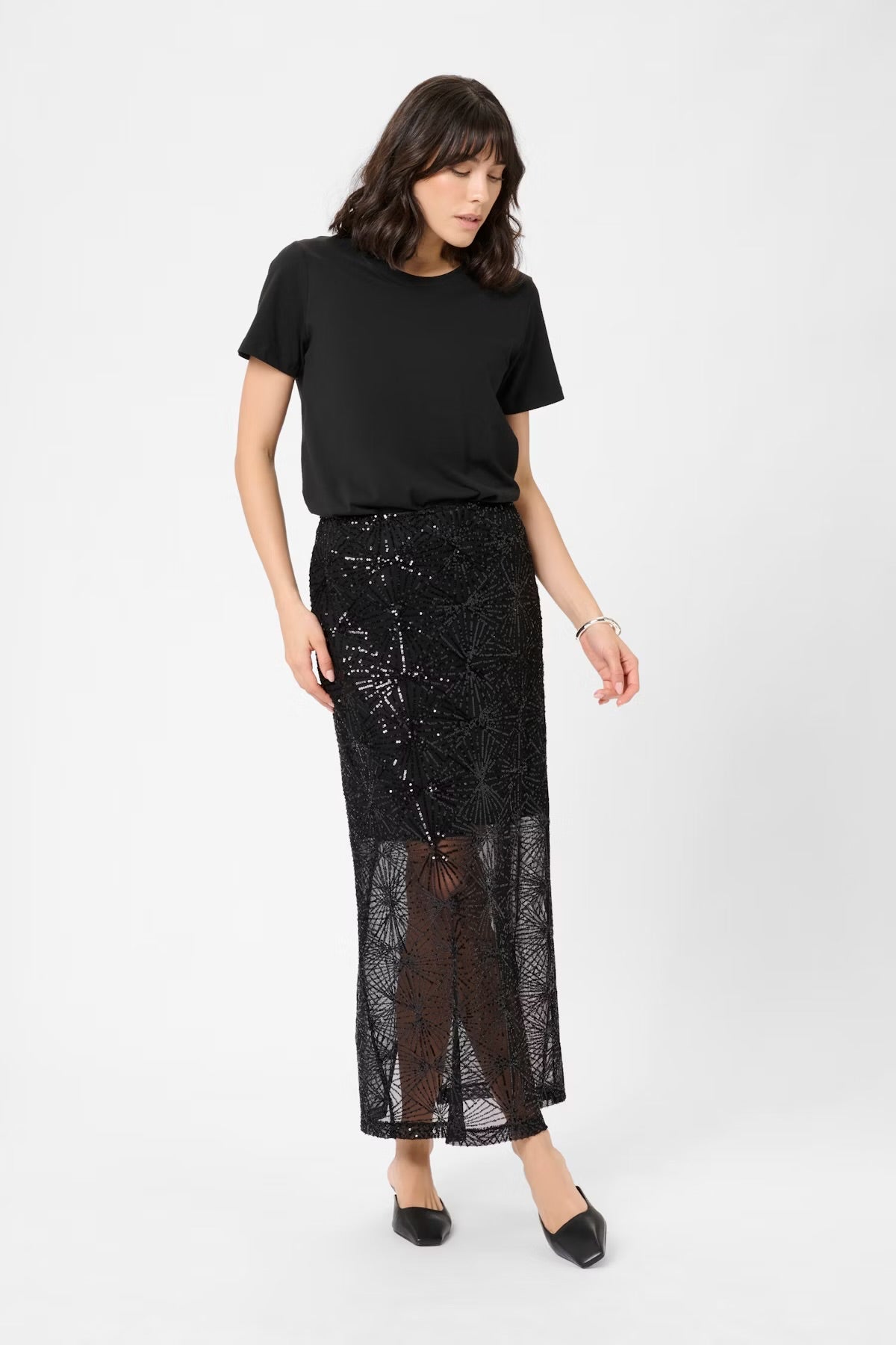 Linna Skirt - Black Deep