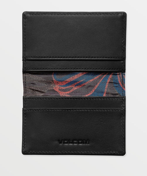 Volcom Straight Up Cardholder | Black