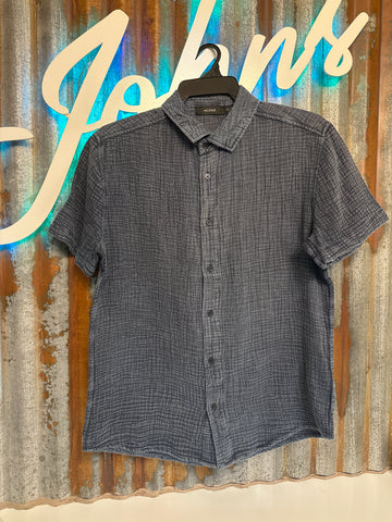 Ken Gauze Shirt -Dark Navy