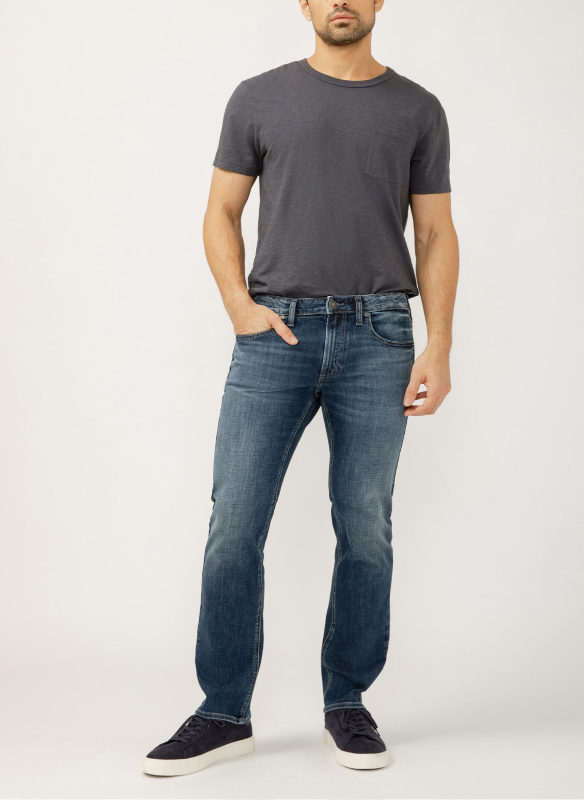 Allan Slim Fit Straight Leg Jeans