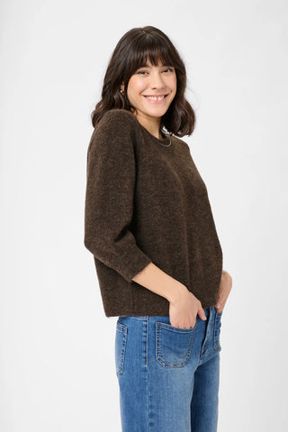 Meredith Pullover - Coffee