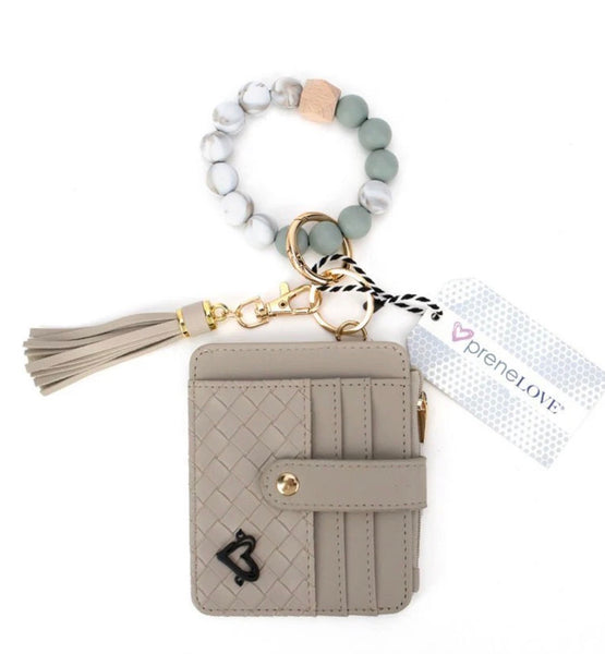 CALGARY VEGAN LEATHER BRACELET CARD CASES
