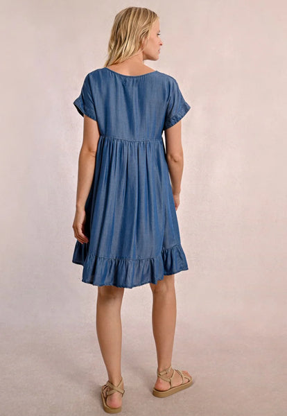 Lyla Ladies Woven Dress