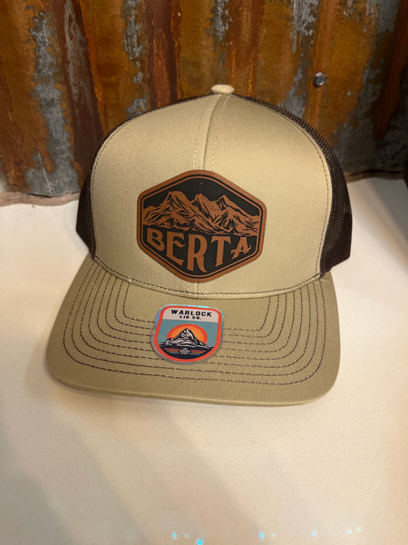 Berta 3 Sisters Mountains Snapback | Warlock Lid Co | Adjustable Trucker Hat
