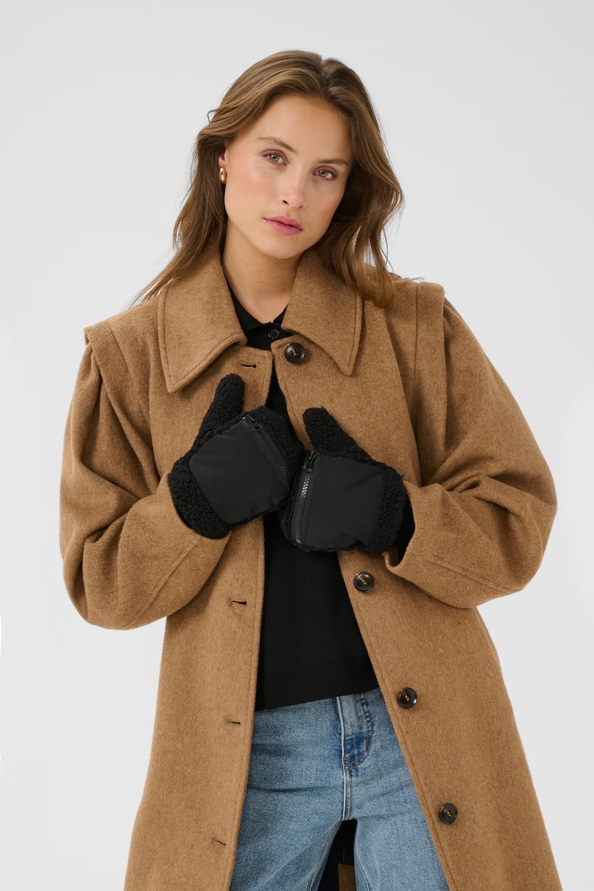 Lulu Gloves - Black Deep