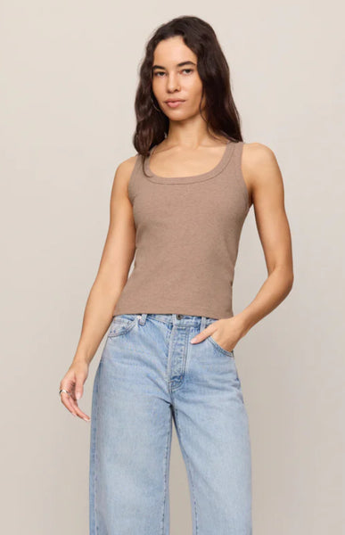 Rowe Scoop Tank - Heather Ashe