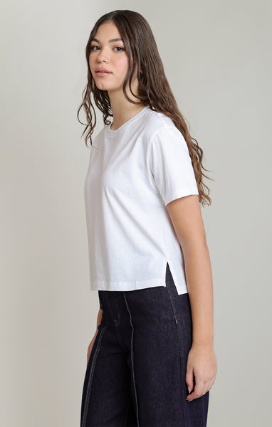SS ESSENTIAL TEE- White