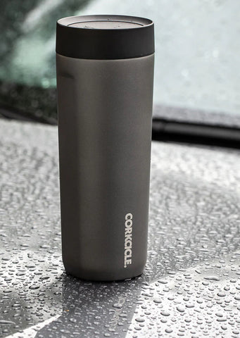 COMMUTER CUP INSULATED TRAVEL COFFEE  MUG- SLATE