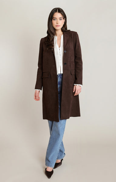 SAINT SUEDE COAT