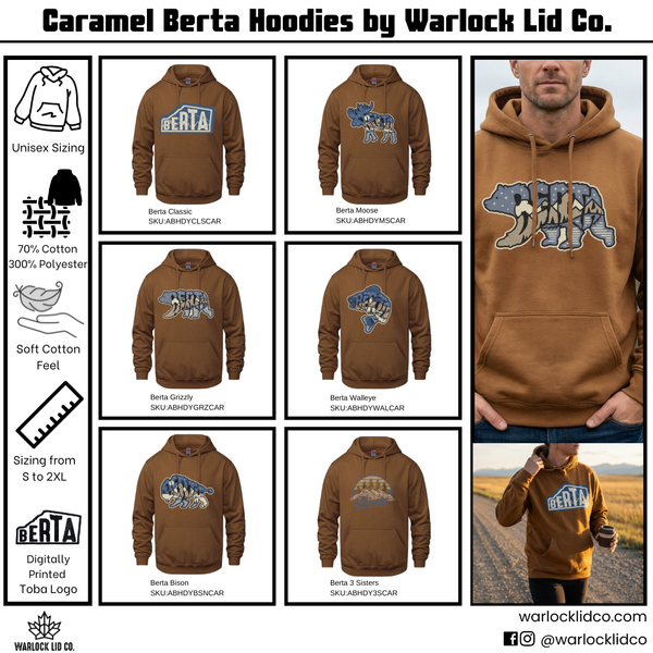 Berta Caramel Hoodie - Classic