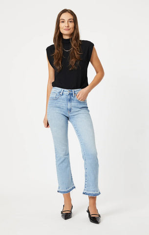 Anika Cropped Flare Jeans