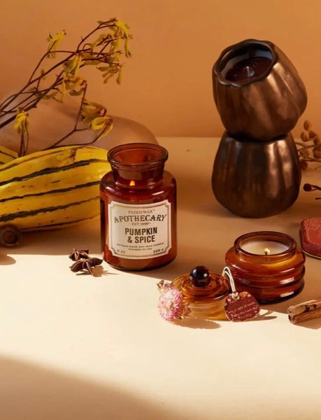Apothecary 8 oz Candle
Pumpkin + Spice
