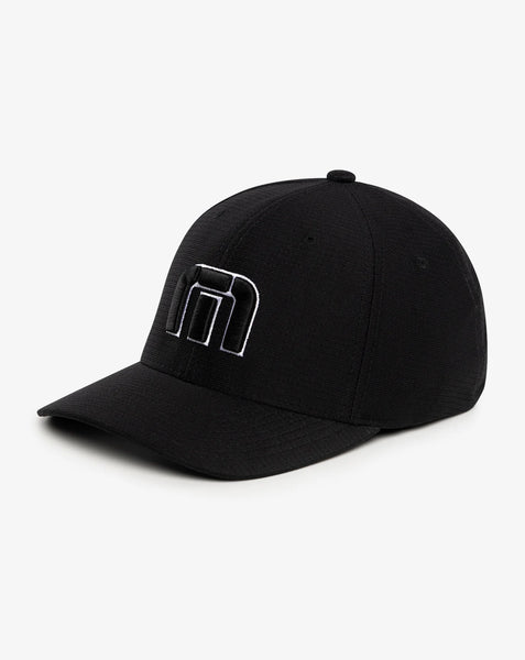 B-BAHAMAS FITTED HAT- black