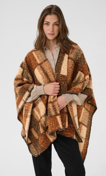 Blye Teddy Cape - Sorrel Horse Checkered