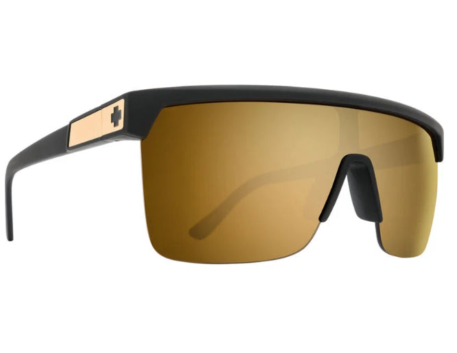 Flynn 5050 25th Anniv Black Gold Matte - HD Plus Bronze with Gold Spectra Mirror