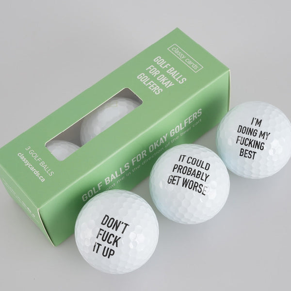 Golf Balls for Okay Golfers - 3 pk