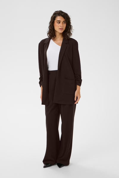 Phoebe Blazer 3/4 Sleeve - Coffee Bean