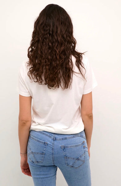 NAIA T-SHIRT - Chalk