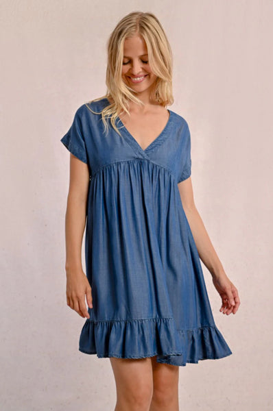 Lyla Ladies Woven Dress