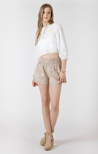 Victoria Linen Shorts