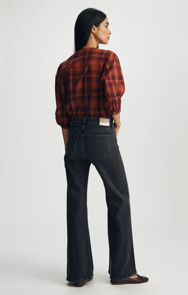 GRACE Relaxed Flare - Smoke Brushed