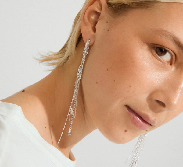 DRUE EARRINGS - Silver Plated