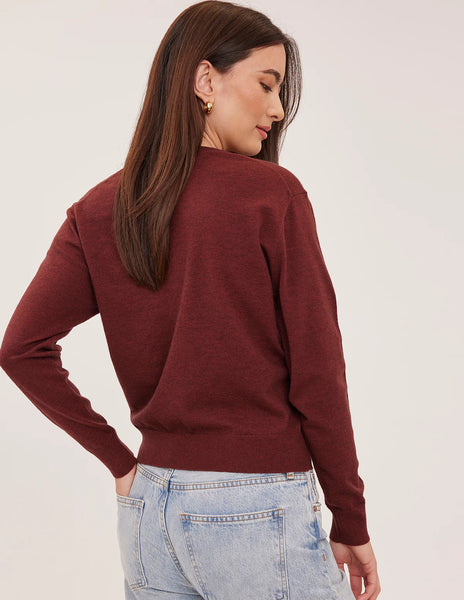 Carina Sweater - Bordeaux
