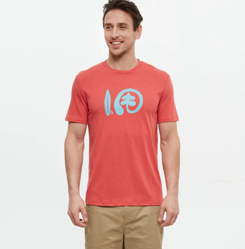 Seaforestation Logo T-Shirt Deep Coral