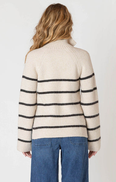 ADDISON HALF-ZIP LONGLINE SWEATER
